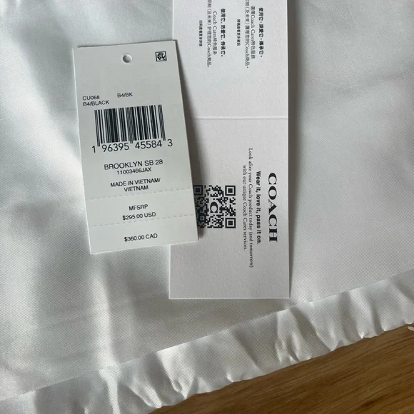 Coach Brooklyn 28- black - Picture 2 of 8